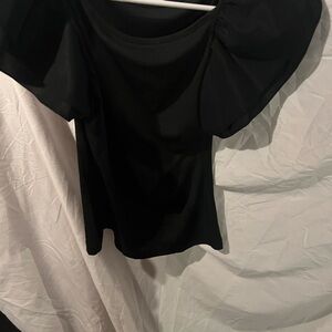 Chic Black Women's Blouse